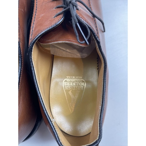 Men\'s British Walkers Oxford Lace Up Leather Sole Shoes main image 10